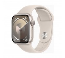 APPLE Watch Series 9 41mm GPS Aluminum Case Silver smart pulkstenis