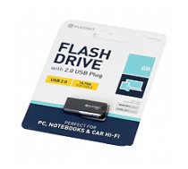 Platinet PMFF64B F-DEPO 64GB USB 2.0 Zibatmiņa Melna
