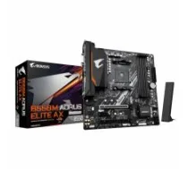 GIGABYTE Mainboard|GIGABYTE|AMD B550|Socket AM4|micro ATX|RAM DDR4-SDRAM|4xSlots|Wi-Fi Yes|Bluetooth Yes|2xNumber of M.2 (M) slots|B550M AORUS ELITE AX (REV. 1.4)|B550MAORUSELITEAX1.4