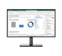 LENOVO LENOVO ThinkVision P27h-30 27" QHD, USB-C-Dock Monitor Monitori