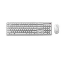 GEMBIRD KEYBOARD +MOUSE WRL CYRILLIC/ WH KBS-WPS-01-W-CYRL GEMBIRD