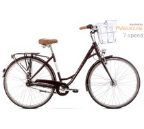 Bicycle Romet Pop Art Lux 28" Alu 2022 bordo mat-18" / M