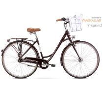 Bicycle Romet Pop Art Lux 28" Alu 2022 bordo mat-20" / L