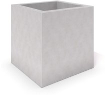 White Concrete Planter Inter-Play 05