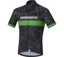 Dviratininko marškinėliai Shimano Team, dydis XL, juodi