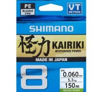 Pintas valas Shimano Kairiki 8 150m, žalias, 0.130mm, 8.2 kg