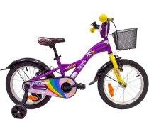 Dviratis 4KIDS Dream 16", dydis 9.5" (24 cm), violetinis