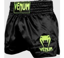 Venum Muay Thai šorti Classic - melni/neo-dzelteni