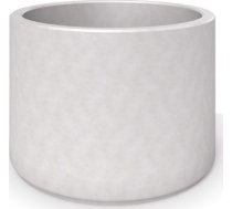 White Concrete Planter Inter-Play Deco 07