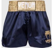 Venum Classic Muay Thai šorti - tumši zili/zelteni