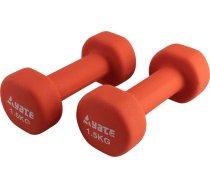 Neoprēna fitnesa hanteles Yate 2gab. x 1,5 kg