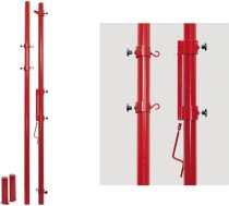 Statīvs volejbola / badmintona tīklam Sure Shot, metāla