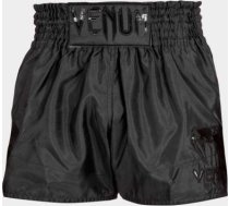 Muay Thai šorti Classic Venum - melni/ melni