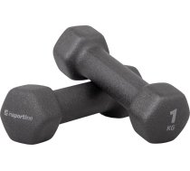 Neoprēna hanteles inSPORTline ON-X Renbell 2 x 1 kg