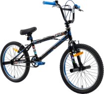 Dviratis Karbon BMX 20 melns-zils