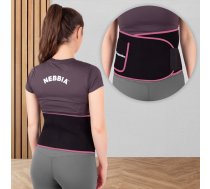 Neoprēna josta inSPORTline Waistpire - Pink