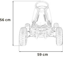 AIR stundā Pedāļu kartings rozā krāsā