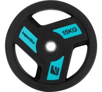 Gumijas pārklājumu svars 30mm inSPORTline Herk 15kg