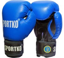 SportKO PK1 ādas boksa cimdi - Blue