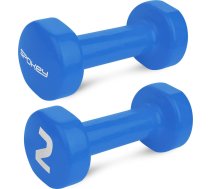 Dumbbells Spokey Shape IV BL, Blue, 2x2kg