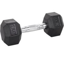 Sešstūra hanteles inSPORTline Hexsteel 2 kg