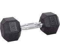 Sešstūra hanteles inSPORTline Hexsteel 8 kg