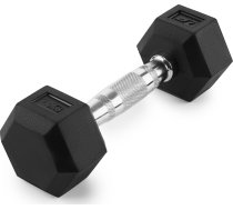 Gumijota čuguna hantle HEX 2,5 kg - UpForm