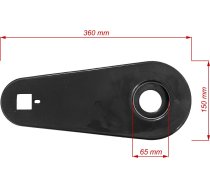 Ķēdes aizsargs DY-C20 PVC 12"