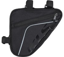 KLS Wedge Eco rāmja velosipēda soma, 0,9l (melna)
