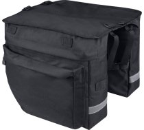 Velosipēdu pannirs Force NOEM BUD, 2x18l (melns)