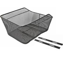 Metāla velosipēda bagāžnieka soma 39x20x20/17cm (melna)