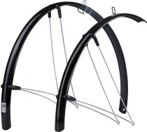 Brotes komplekts FORCE 36 Aluflex Road 28", 36mm (melns)
