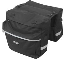 Velosipēdu bagāžnieks FORCE Double, melns, 2x10l