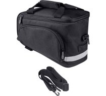 Bagāžas nodalījuma soma Force Slim Bud, 9l, melna