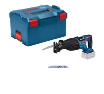 Bosch akumulatora zāģis GSA 18V-28 + L-Boxx, bez akumulatora un lādētāja