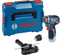 Bosch akumulatora urbjmašīna-skrūvgriezis GSR 12V-35 FC + 2 adapteri, bez akumulatora un lādētāja