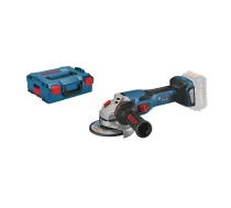 Bosch akumulatora leņķa slīpmašīna GWS 18V-15 C + L-Boxx, bez akumulatora un lādētāja