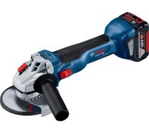 Bosch akumulatora leņķa slīpmašīna GWS 18V-10 2 x 4,0 Ah