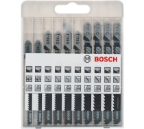 10 daļīgs Boschi zāģu asmeņu komplekts Basic For Wood