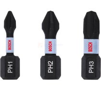 Uzgaļu komplekts Bosch Impact PH1-PH3, 3 daļas