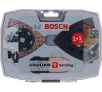 Bosch universālo griezēju slīpēšanas piederumu komplekts Starlock Best of Sanding 6 daļu