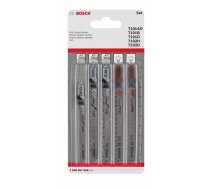 Zāģa asmeņu komplekts Bosch Wood and Plastics, 5 daļas