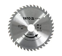 YATO zāģa asmens kokam 190 x 30 x 2,2 mm, 40T