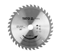 YATO zāģa disks kokam 255 x 30 x 2 mm 36T