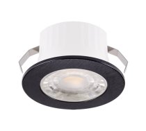 Hermētiska lampa FIN LED C 3W BLACK NW