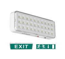 Sienas lampa RACER LED-M 3W Li-Ion 3.7V 1000mAh ,evakuācijas apgaismojums