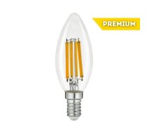 LED spuldze BF35 LED 7W E14 WW 3000K FLICK LED PREMIUM