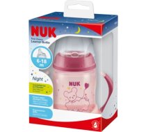 NUK ZE-102 Zestaw FC Butelka 150ml z uchwytami NIGHT+ustnik silikonowy niekapek gratis