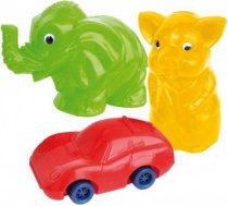 Nina Rotaļlieta vannai vai krājkase PIG/ELEPHANT/CAR  (NINA 00123)