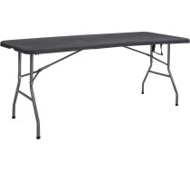 Springos Saliekams galds Springos GF0052 180cm , melns